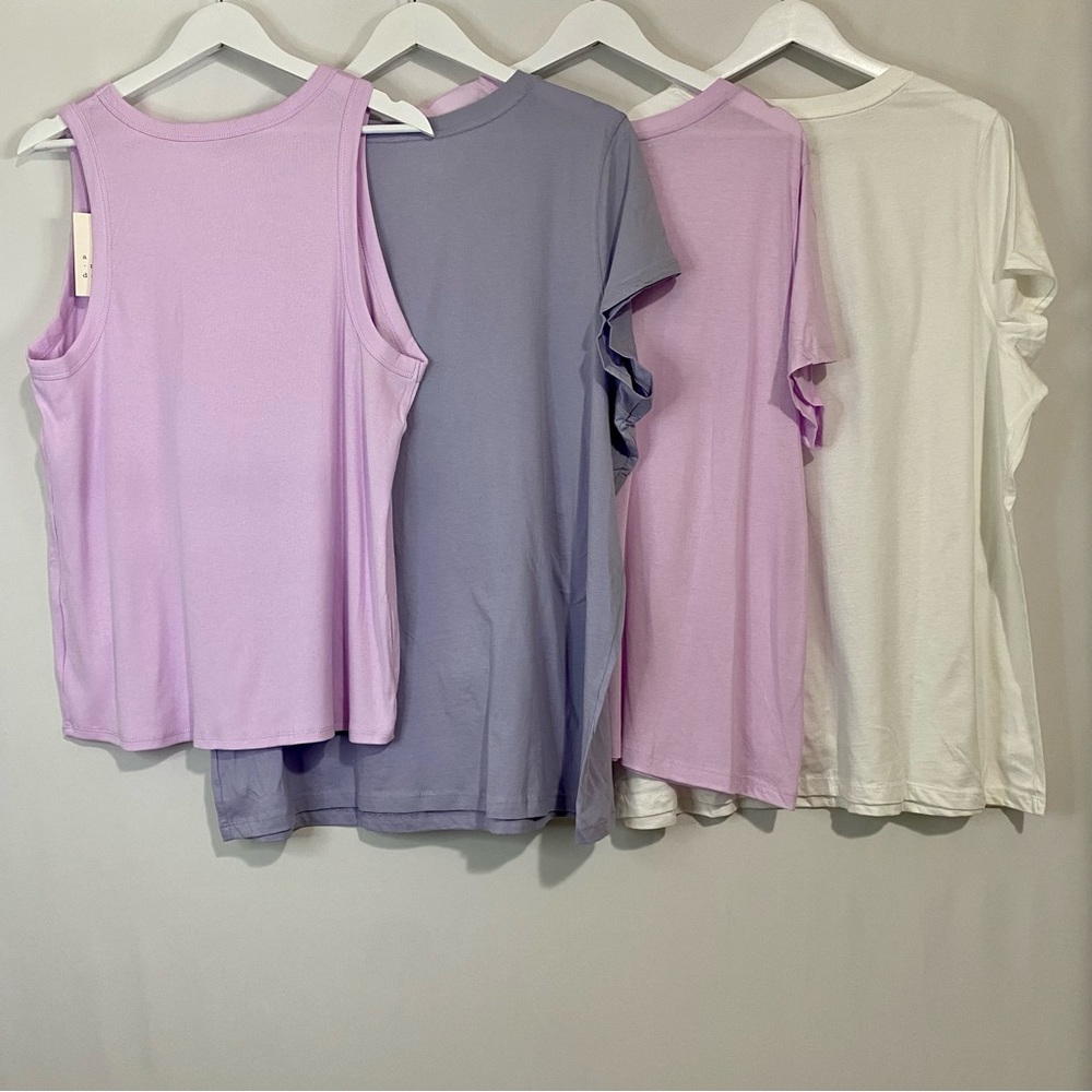 Universal Thread & A New Day Women’s Plus Size Lot of Shirts Purple 2X NWT - Picture 6 of 6